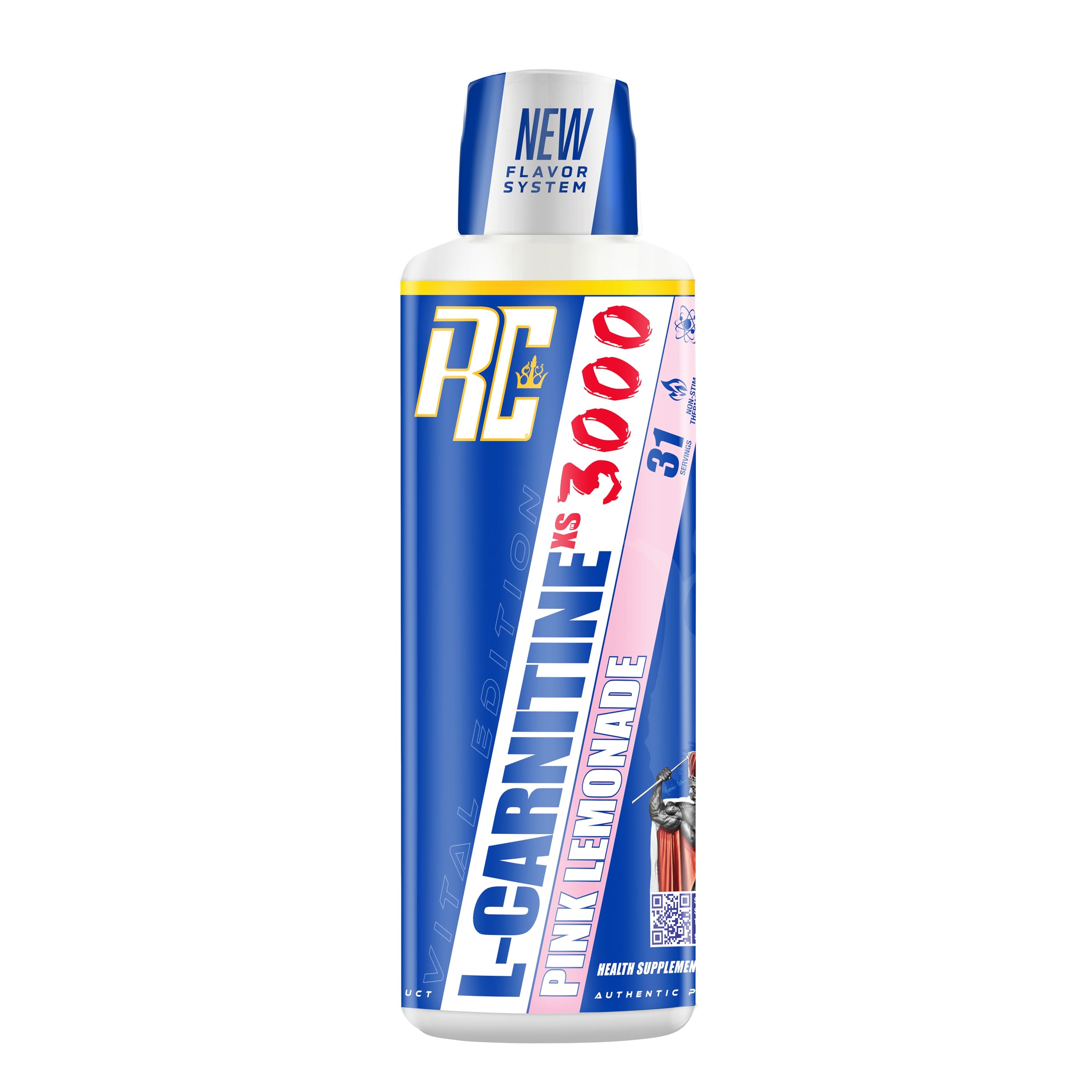 Ronnie Coleman Signature Series L-Carnitine XS 3000mg Liquid, Pink